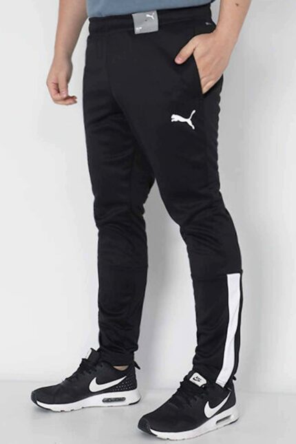 شلوار گرمکن ورزشی مردانه  ایران مال Puma با کد 657242-03SIYAH-SARI