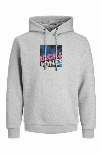 سویشرت مردانه  ایران مال Jack & Jones با کد 12246994-Light Grey