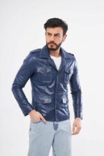 کاپشن چرم  ایران مال DERİNSS با کد der265
