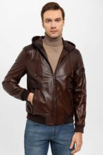 کاپشن چرم دری دریم ایران مال Deriderim با کد TX9C1DEF6E3172